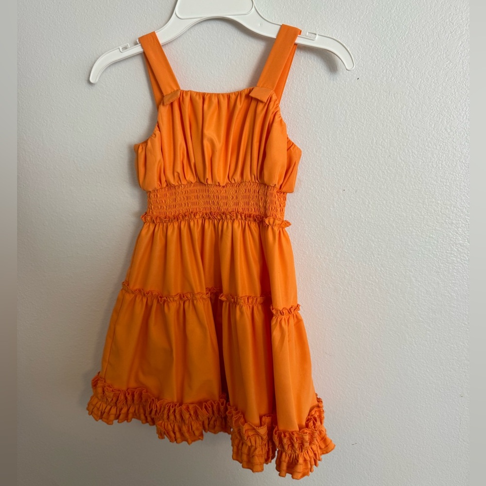 Habitual Bold Orange Dress